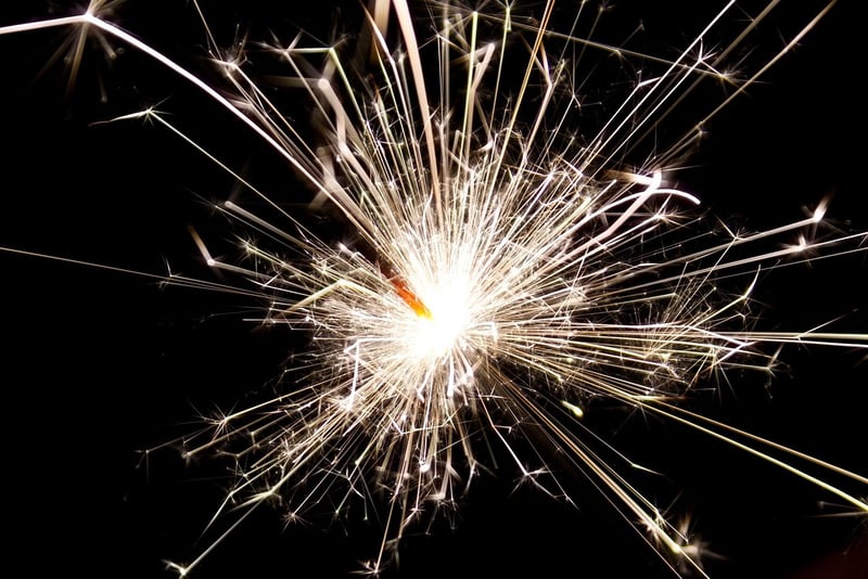Sparklers and Fairy Lights